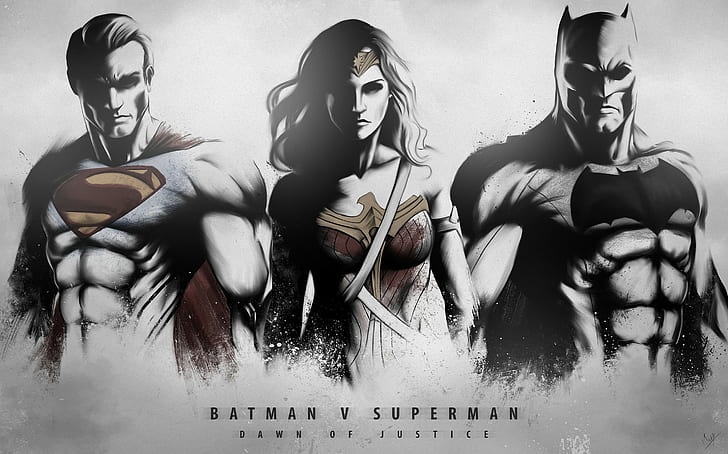 HD wallpaper: Wonder Woman, Batman, Batman v Superman: Dawn of Justice |  Wallpaper Flare