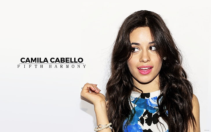 fifth harmony, Camila Cabello, one person, text, hair, long hair, HD wallpaper