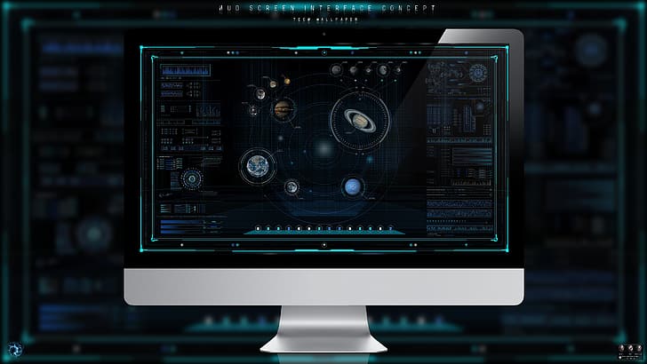 Technomancer, HUD, screen shot, interfaces, HD wallpaper
