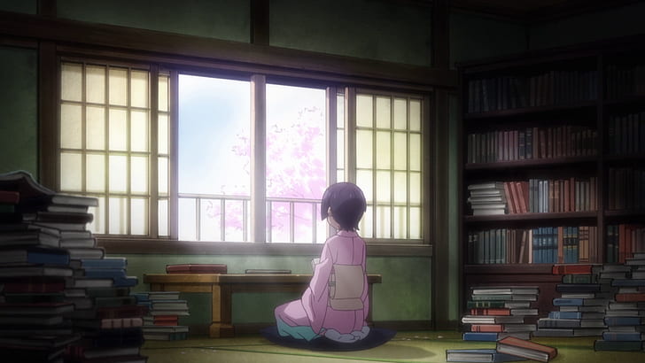 Eromanga-sensei, Senju Muramasa, anime girls, indoors, room, HD wallpaper