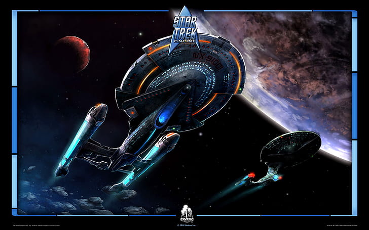Star Trek Enterprise Starship HD, video games, HD wallpaper