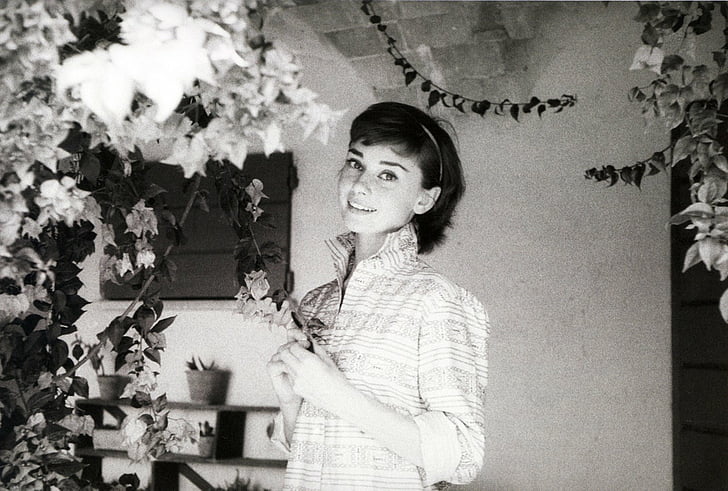 Actresses, Audrey Hepburn, HD wallpaper