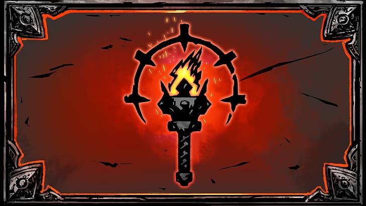Torch, Darkest Dungeon, A Red Hook Studios, HD wallpaper