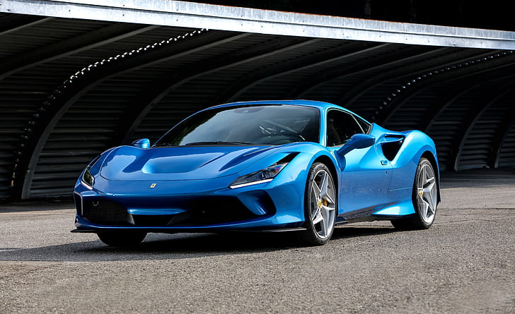 HD wallpaper: Ferrari, Ferrari F8 Tributo, Blue Car, Sport Car, Supercar |  Wallpaper Flare