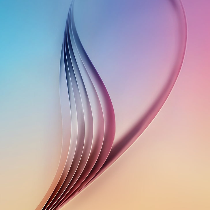 abstract, Galaxy S6, Gradient, Samsung, colored background, HD wallpaper