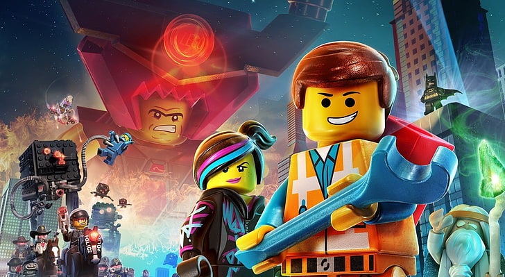 The Lego Movie 2014, Lego digital wallpaper, Cartoons, Others, HD wallpaper