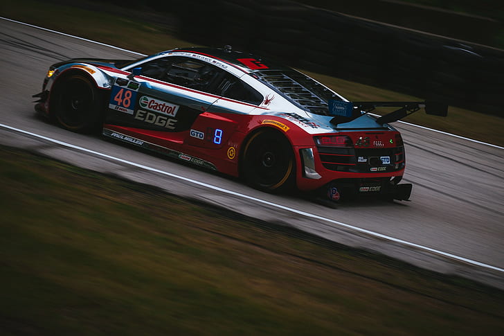 race cars, sports, Audi R8 GT3, HD wallpaper