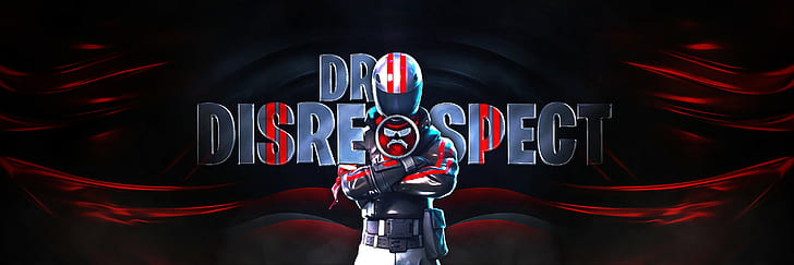 Dr DisRespect, Fortnite, Fullface, helmet, Twitch, HD wallpaper