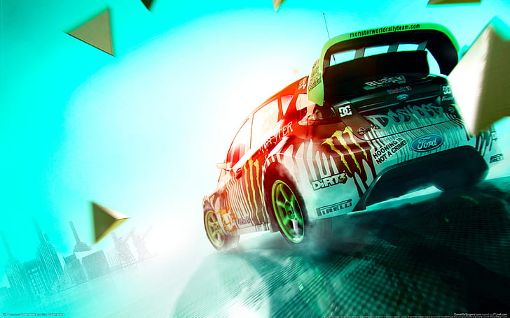 Dirt 3 Rally Race Game, HD wallpaper