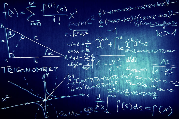 mathematics equation, algebra, blackboard, mathematical Symbol