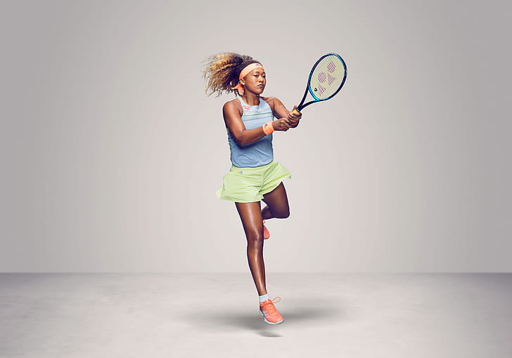 Tennis, Naomi Osaka, Japanese, HD wallpaper