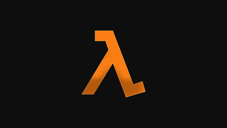 Half-Life, lambda, communication, sign, indoors, arrow symbol, HD wallpaper