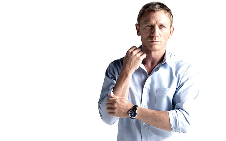 Daniel Craig, watch, male, actor, James Bond, 007, omega, ruuska, HD wallpaper