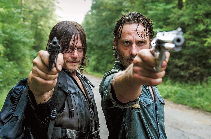 The Walking Dead wallpaper, TV Show, Andrew Lincoln, Daryl Dixon