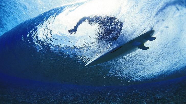 photography, water, nature, surfing, sea, underwater, undersea, HD wallpaper
