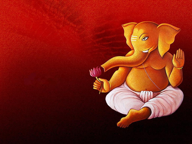 HD wallpaper: Cute God Ganesh ji, Ganesha illustration, Lord Ganesha,  indoors | Wallpaper Flare