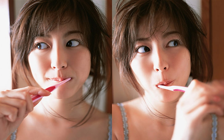 Asian, women, Japan, Yumi Sugimoto, model, headshot, portrait, HD wallpaper