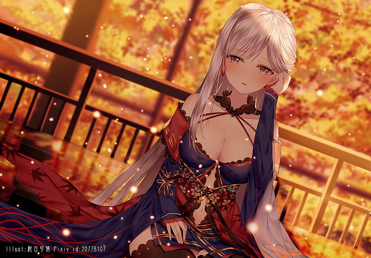 Miyamoto Musashi (fate/grand order), Fate Series, anime girls, HD wallpaper