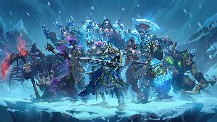 Knights of the frozen throne, Hearthstone
