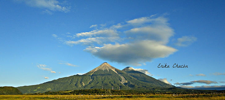 volcano, Guatemala, HD wallpaper