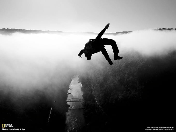 National Geographic, jumping, HD wallpaper