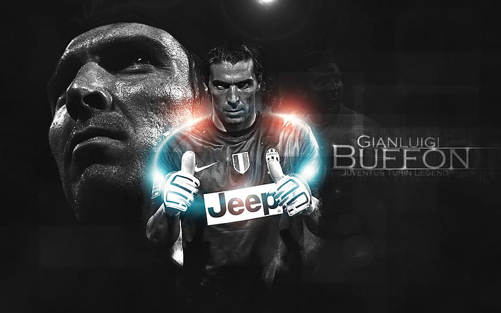 Gianluigi Buffon, Juventus, Football Player, HD wallpaper