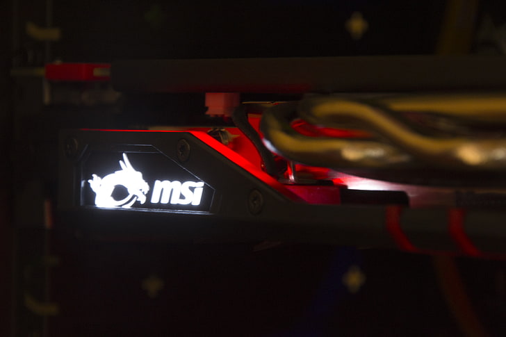 MSi logo, music, arts culture and entertainment, technology, indoors, HD wallpaper