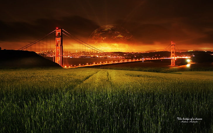 Golden Gate, California, nature, architecture, built structure