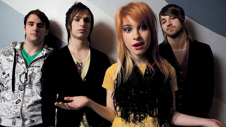 Paramore Logo, celebrity, celebrities, hollywood, HD wallpaper