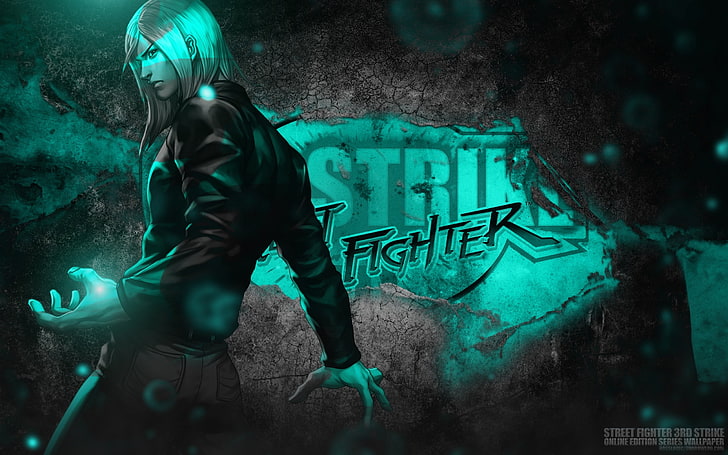 bosslogic artgerm street fighter iii 3rd strike online edition 2560x1600  Video Games Street Fighter HD Art