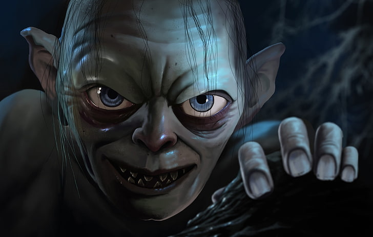 lord of the rings gollum death