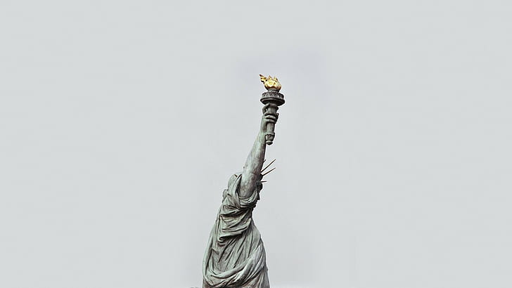 city, urban, Statue of Liberty, New York City, HD wallpaper