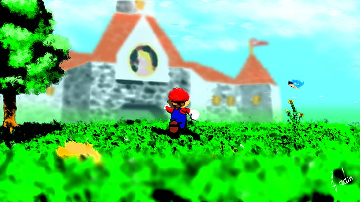 Super Mario 64 1080p 2k 4k 5k Hd Wallpapers Free Download Wallpaper Flare