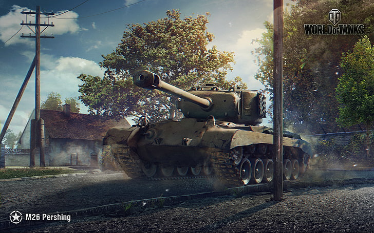 WoT, World Of Tanks, M26 Pershing, Wargaming Net HD wallpaper