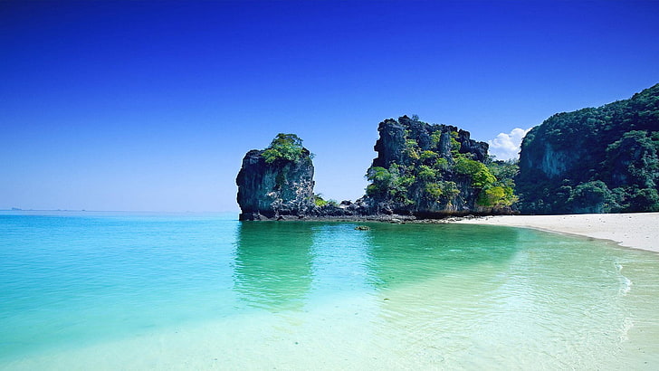 Thai Cove beach, water, sea, beauty in nature, scenics - nature, HD wallpaper