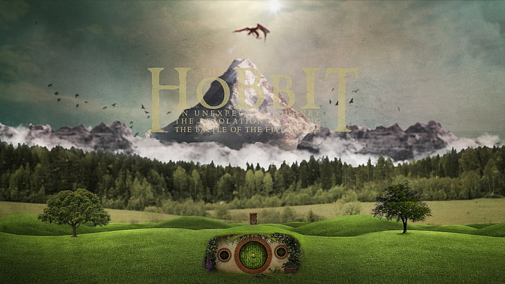 The Hobbit, The Hobbit: The Battle of the Five Armies, The Hobbit: The Desolation of Smaug, HD wallpaper