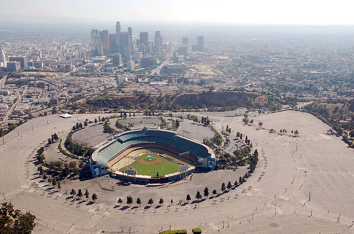 HD wallpaper: baseball stadium, Los Angeles, Los Angeles Dodgers ...