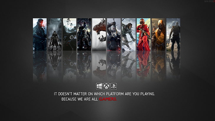 game application, assorted RPG game character collage, Bloodborne, HD wallpaper