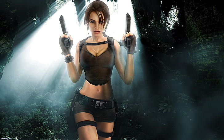 Lara Croft Tomb Raider HD, tomb raider lara croft game poster