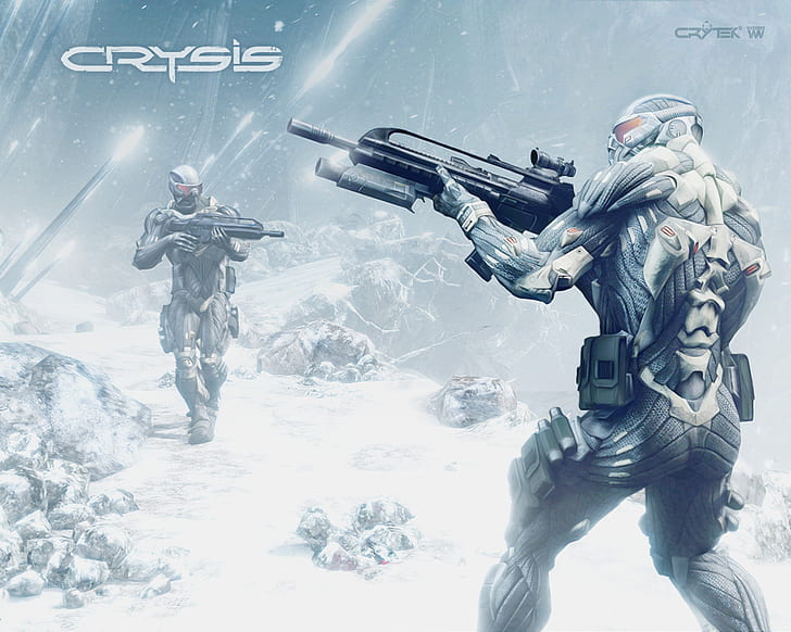 2880x900px | free download | HD wallpaper: Crysis 2 | Wallpaper Flare