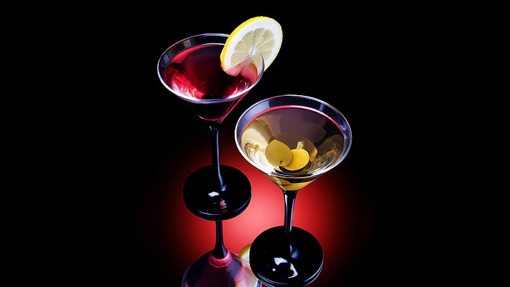 alcohol, cocktail, glass, wine, drink, beverage, martini, liquid, HD wallpaper