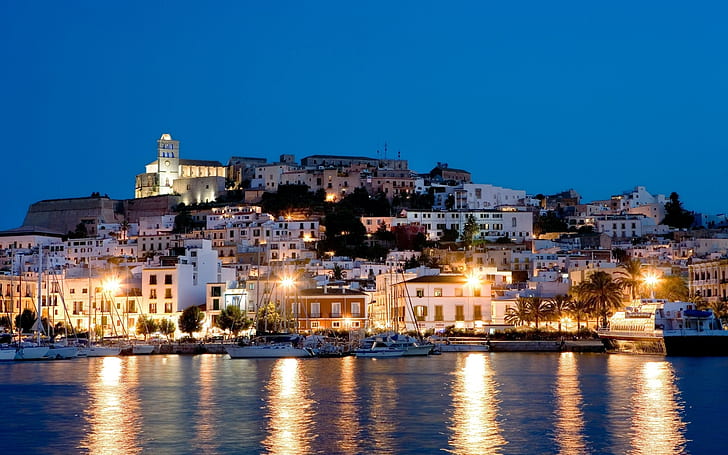 Ibiza island, travel and world, HD wallpaper