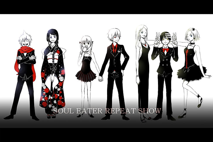 Soul Eater, Tsubaki Nakatsukasa, Maka Albarn, Patricia Thompson, HD wallpaper