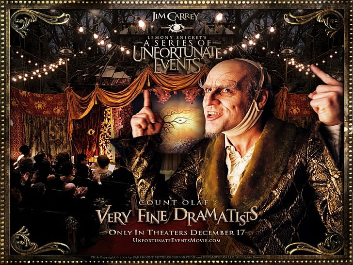 Movie, Lemony Snicket's A Series Of Unfortunate Events, Count Olaf, HD wallpaper