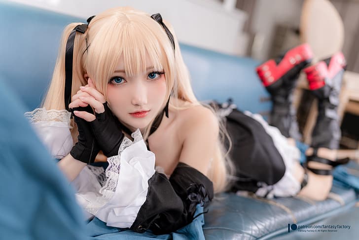 Fantasy Factory, women, model, Asian, cosplay, Marie Rose (Dead or Alive)