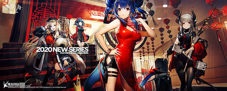 1366x768px | free download | HD wallpaper: Amiya(Arknights), anime ...