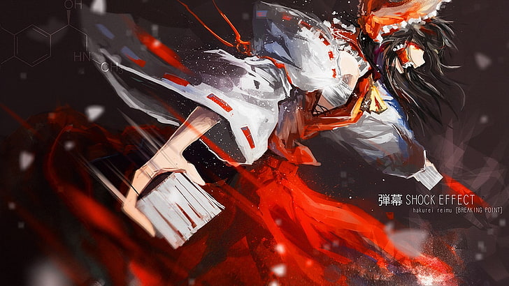 Hd Wallpaper Black Haired Woman In White And Red Traditional Dress Illustration Wallpaper Flare