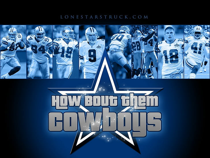 Football, Dallas Cowboys, technology, communication, blue, text, HD wallpaper