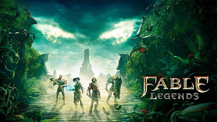 Fable Legends digital wallpaper, artwork, video games