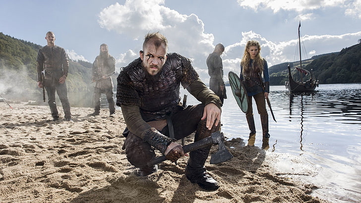 Vikings, Vikings (TV series), Travis Fimmel, Rollo Lothbrok, HD wallpaper